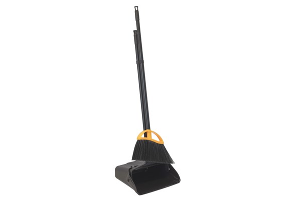 832 Lopate per mbeturina me kapak + brush Igeax - Figura 1